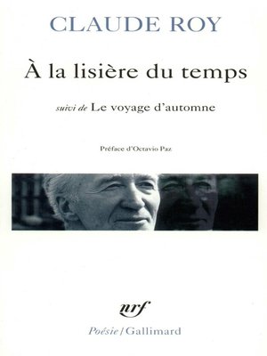 cover image of À la lisière du temps / Le Voyage d'automne